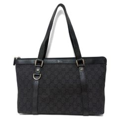 Gucci GG柄 アビー トートバッグ GGキャンパス ブラック 保存袋付き