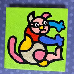 木原千春5分間ドローイング/rabbitエスキース7 - メルカリ