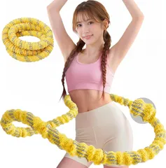 フラフープ ダイエット用 静音 15db ソフト設計 折りたたみ式 腰に優しい