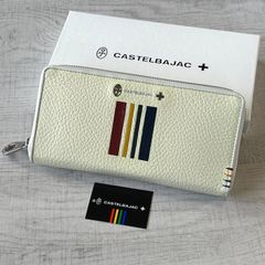 カステルバジャック カルル 長財布 ラウンドジップ モノグラム マルチ