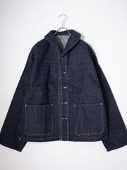 ワンピースオブロック× Foremost ショールカラーデニムジャケット 42