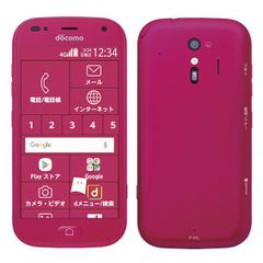 C1077 docomo 美品SIMフリー らくらくスマートフォンF-52B - メルカリ