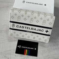 新品未使用 タグ付き カステルバジャック 牛革 薄くてコンパクトな 
