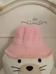 ピンク色 バケットハット