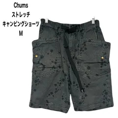 Chums チャムス ストレッチキャンピングショーツ  ハーフカーゴパンツ  ビッグサイドポケット  CH03-1260 希少カラー Mのサムネイル