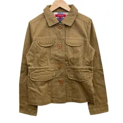 トミーガール tommy girl ミリタリージャケット 長袖 ベージュ Sサイズ のサムネイル