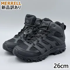 MERRELL モアブ 3 タクティカル ミッド ウォータープルーフ ブラック JP26.0cm スニーカー J003911 メレル 新品 (mr074)のサムネイル