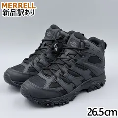 MERRELL モアブ 3 タクティカル ミッド ウォータープルーフ ブラック JP26.5cm スニーカー J003911 メレル 新品 (mr075)のサムネイル