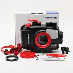 ＜並品＞ OLYMPUS TG-5用 防水プロテクター PT-058｜純正防水ケース｜実用品｜動作良好｜液晶窓傷あり｜ボタン部傷あり｜使用感あり｜まだまだ使える実用モデルのサムネイル