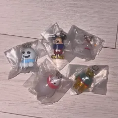 フルセット) ディズニー ウィンター めじるし キーホルダー ガチャ
