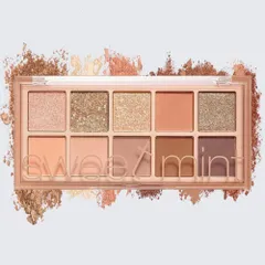 新品 SNS人气可? アイシャドウパレット 10色 毎日バタフライアイパレット アイシャドウ より良い目元 化粧品 通勤 高発色 持続力のあるユニークなパウダー 化粧品 アイシャドウ メイクトレーニング 化粧品(2# キャラメルパンプキンカラー)