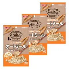 新品 ジェックス ヘルシーレシピ オートミール150g えん麦 国産 素材そのまま お腹にやさしい 食物繊維 着色料・保存料無添加 砂糖不使用 おやつ うさぎ・小動物用 【3個セット】のサムネイル