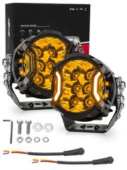 512573 CO LIGHT オートバイ LED ドライビングフォグライト - メルカリ