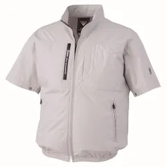 ＸＥＢＥＣ 空調服半袖ブルゾンＸＥ９８０３４?２２?３Ｌ シルバーグレー XE98034-22-3Le 30553340