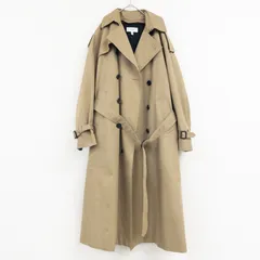 HYKE ハイク トレンチコート ビックフィット オーバーサイズ ベルト