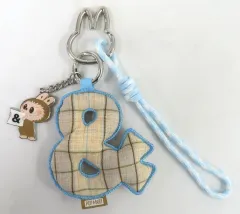 【中古】キーホルダー ＆ 「POPMART THE MONSTER PIN FOR LOVE シリーズ アルファベットペンダント(N-Z)」