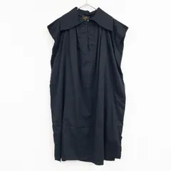 Vivienne Westwood ANGLOMANIA ヴィヴィアンウエストウッド アングロマニア ワンピース 襟つき ヴィンテージ コットン ブラック イタリア製 レディース 40 b00034