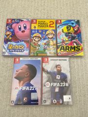 Switch ソフト 3本セット マリオ ワンダー FC24 マインクラフト - メルカリ