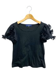 美品】M'S GRACY 半袖ニット ネイビー リボン フリル 40 - メルカリ
