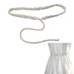 新品 Doyime 帯締め パール 帯紐 飾り紐 帯飾り 浴衣 和装 振袖 着物小物 帯締め浴衣 和装アクセサリー 成人式 卒業式 パーティー 結婚式 着脱簡単