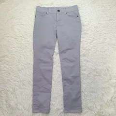 BURBERRY LONDON バーバリー ロンドン スキニー パンツ 36 S グレー系 カジュアルパンツ ズボン レディース ストレッチ 伸縮性あり ロゴプレート 裏地ノバチェックラインのサムネイル