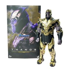 ライトアップ確認済み 美品 ホットトイズ 1/6 サノス バトルダメージ版