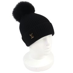 新品 ルイヴィトン ビーニー LV コールド スパーク ニット帽 カシミア