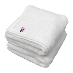 今治認定の極上肌触り。毎日使いたい贅沢品質 今治タオル フェイスタオル ふわりら 2枚セット ホワイト 約34×86cm 綿100% 吸水 速乾 柔らかい手触り 新品 未使用 白 まとめ売り まとめ買い