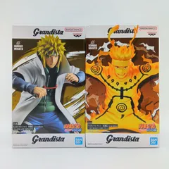 【未開封】NARUTO ナルト 疾風伝 フィギュア まとめ売り 2体セット バンプレスト Grandista グランディスタ 波風ミナト うずまきナルト 九喇嘛モード 四代目火影 親子セット プライズ B-14-2