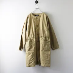 ロイヤルネイビー ROYAL NAVY メルローズクレール MELROSE claire 別注 カムフラージュコート F＼ベージュ ノーカラー【2400014914337】のサムネイル