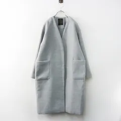 スタジオクリップ studio CLIP Vネック ロングコート L‖グレー アウター ジャケット 上着 前開き 長袖【2400014943221】
