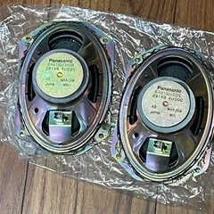 日産純正スピーカー 左右セット Panasonic製 28148-4U000 / 28149-4U000（他社製元箱・取付パーツ付）のサムネイル
