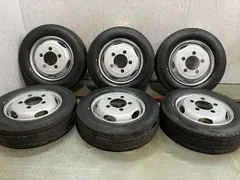 新品【DL SPLT50 205/70R17.5 115/113L】夏タイヤ 6本【TOPY DF2D 17.5X5.25 113-9TC 17.5インチ 5.25J5HPCD203.2+113】デュトロ　(MTE119)のサムネイル