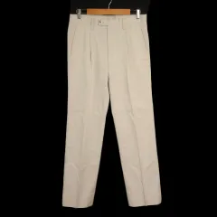 インターメッツォ INTERMEZZO パンツ テーパード タック センタープレス 78 ベージュのサムネイル