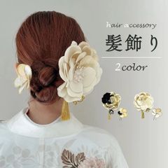 victorian maiden ローズレースヘアコーム（生成・フォグブルー