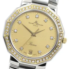 ボーム＆メルシェ Baume & Mercier 5131.3 リビエラ ダイヤベゼル 11P クォーツ メンズ _951054のサムネイル
