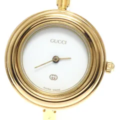 ジャンク グッチ GUCCI 1100-L チェンジベゼル クォーツ レディース 箱付き_942725