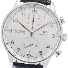 美品】IWC ポルトギーゼ クロノグラフ 正規店コンプリートサービス済み