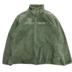 美品 US ARMY ECWCS GEN3 レベル3 フリース ジャケット ブルゾン MILITARY ミリタリー 米国軍 アメリカ軍 XL カーキ  メンズ 古着 中古 USED