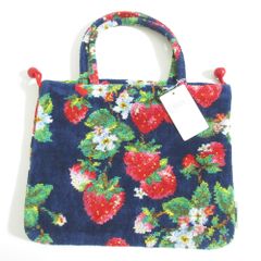 FEILER いちご刺繍トートバッグ - メルカリ