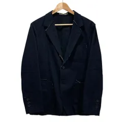 美品 Paul Smith COLLECTION ポールスミス コレクション カットオフ シングルテーラードジャケット L ネイビー メンズ 古着 中古 USED