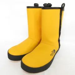 新品同様 THE NORTH FACE BASE ザ・ノースフェイス CAMP BOOTIE ブーツ NF70040 23cm イエロー レディース 古着 中古 USEDのサムネイル