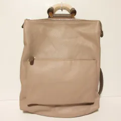 美品 ear PAPILLONNER イアパピヨネ Dリュック バックパック ベージュ レディース 古着 中古 USED