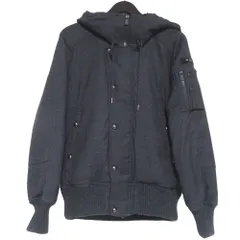 美品 TATRAS タトラス ナイロン フーデッド ダウンジャケット MTA7DW4349 サイズ01 170/88A チャコールグレー メンズ 古着 中古 USEDのサムネイル