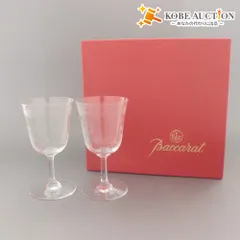 ■ Baccarat バカラ ワイングラス ペアグラス グラス 食器 ガラス 箱付き 未使用のサムネイル