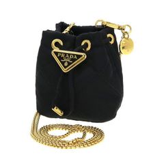 ◇レア◇ PRADA プラダ ハンドバッグ クロシェット 鍵付き サウンド 