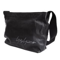 Yohji Yamamoto 青山店限定ノベルティ ブラックレザートートバッグ