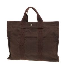 エルメス◇エールラインMM トートバッグ クリーニング済 ポリアミド