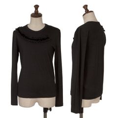 DRAWER WINTER2 16G エリ フリンジ ロング スリーブ ニット - メルカリ