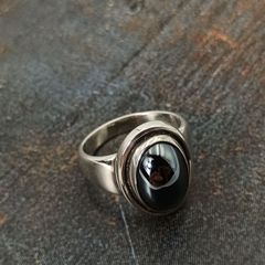 Georg Jensen ジョージジェンセン シルバー ヘマタイトリング - メルカリ